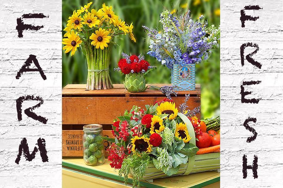 vegetable vase ideas