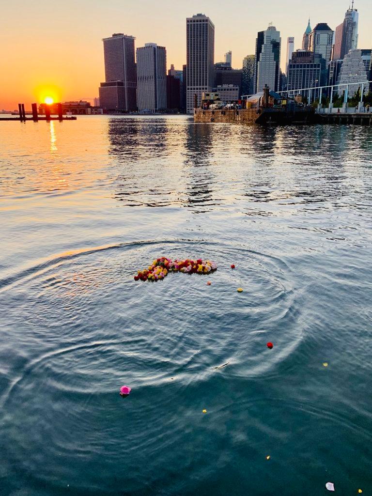 Importance of remembrance with Floral Heart in NYC