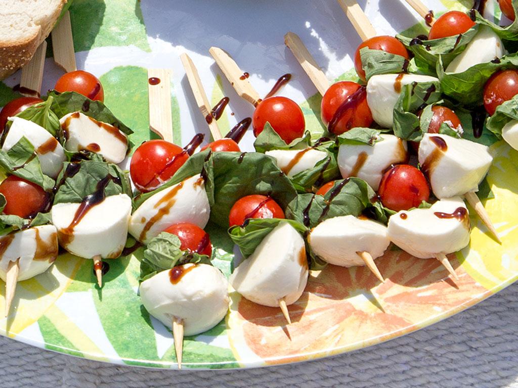Caprese Kebabs