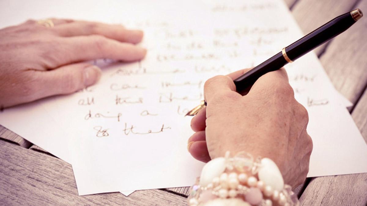 anniversary of a death writing letter